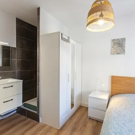 Le Pelletan - 8 Couchages Proche Gare - Joliette Apartment