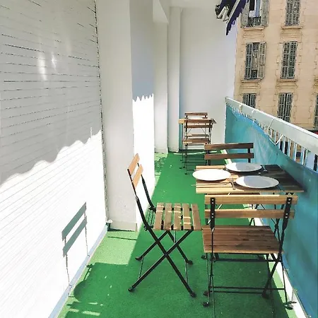 Le Pelletan - 8 Couchages Proche Gare - Joliette Apartment Marseille