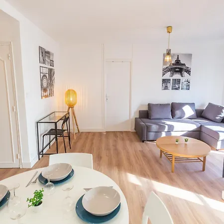 Le Pelletan - 8 Couchages Proche Gare - Joliette Appartement